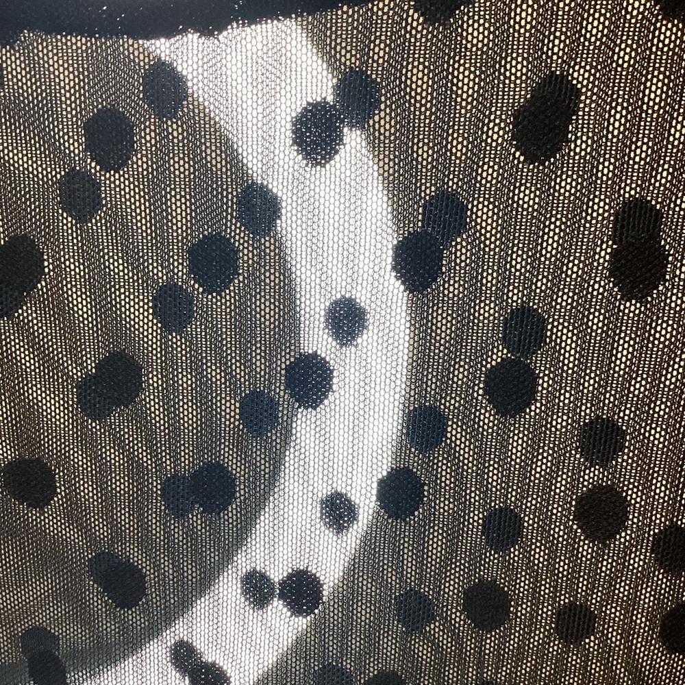 Bodysuit mesh polka dot long sleeve - Picture 8 of 12